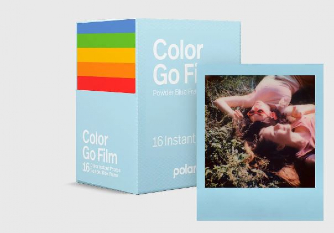 Polaroid Polaroid - Go Film Double Pack Blue Frame (16 scatti)