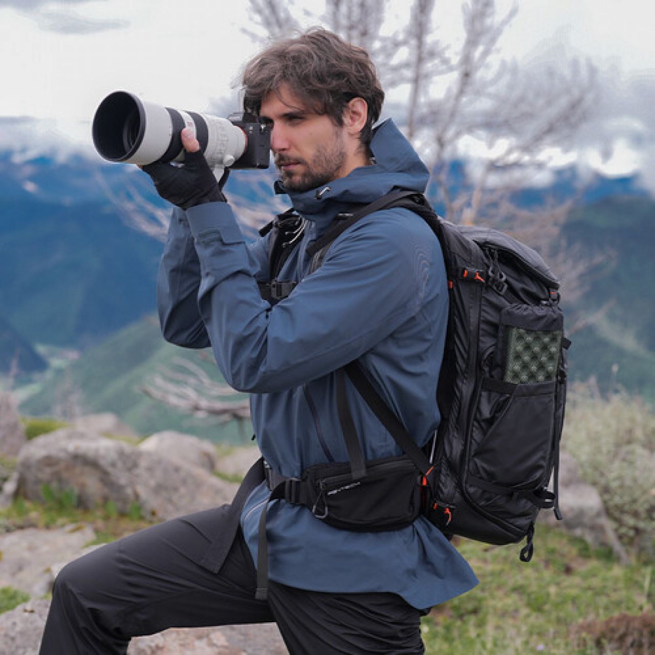 Pgytech Pgytech OnePro Flex Backpack 30L(Space Black) +Camera Insert M