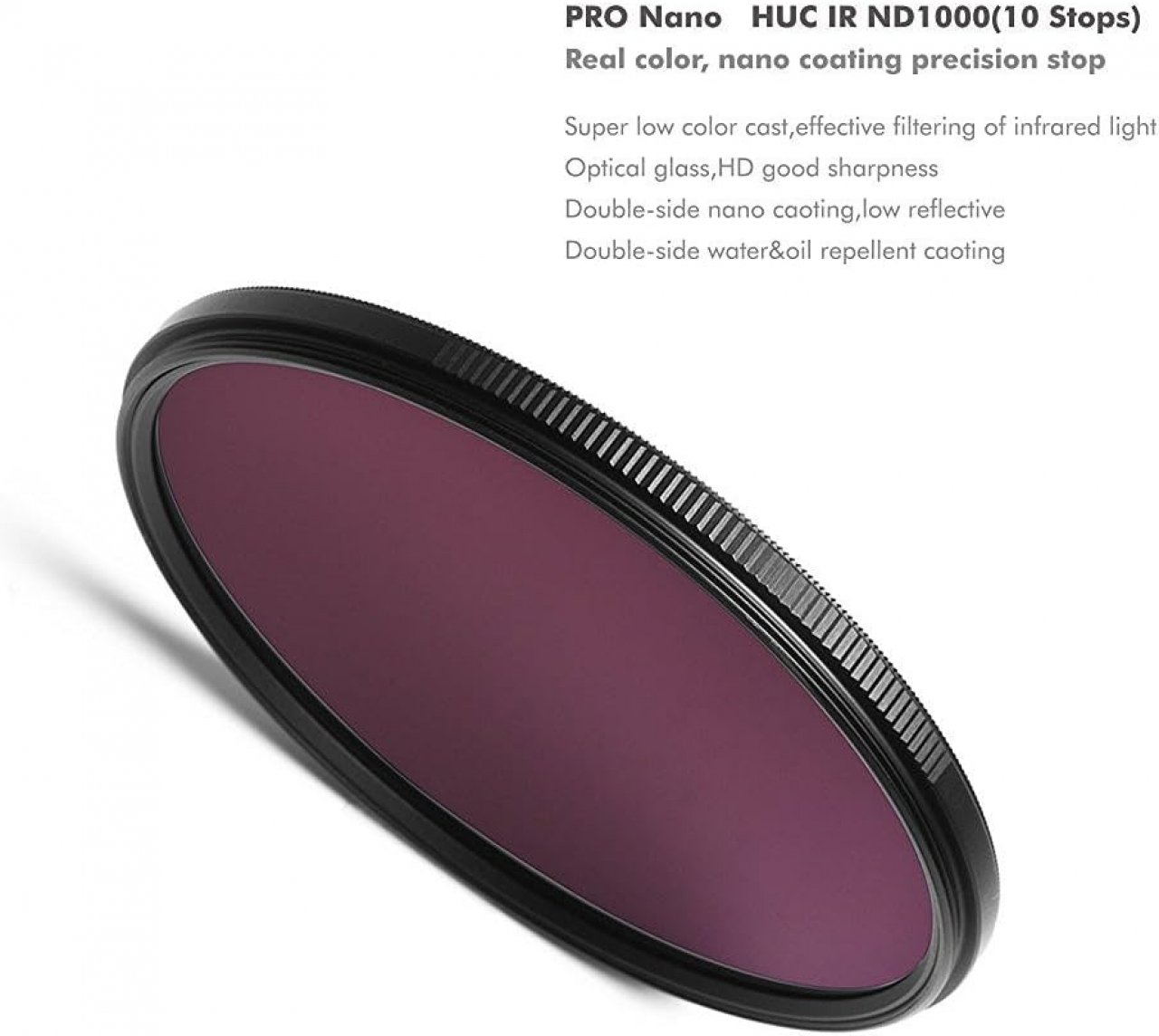 Nisi Nisi ND1000 (10 Stop) PRO Nano HUC IR SLIM - 82mm