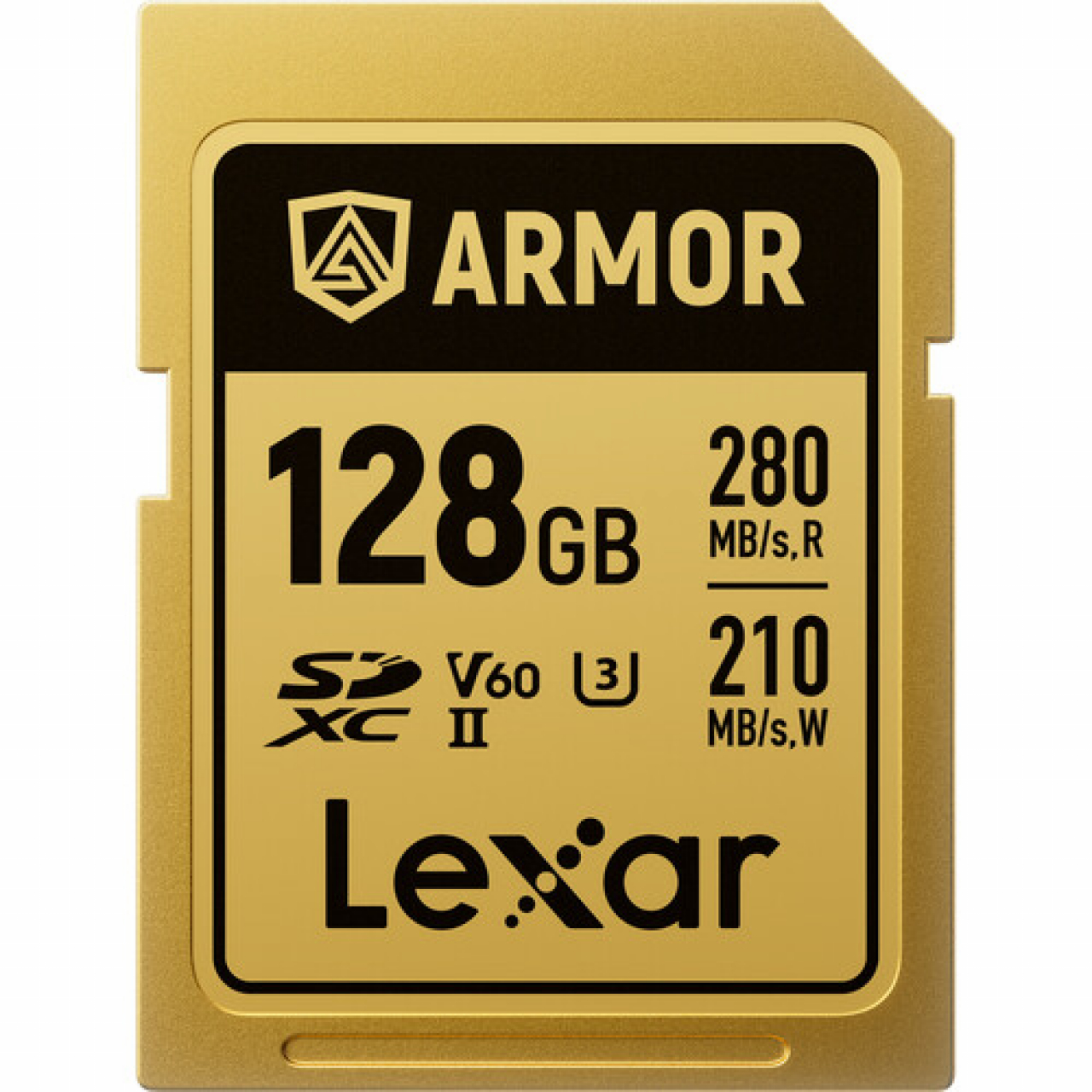 Lexar Lexar 128GB ARMOR GOLD UHS-II SDXC IP68 Acciao