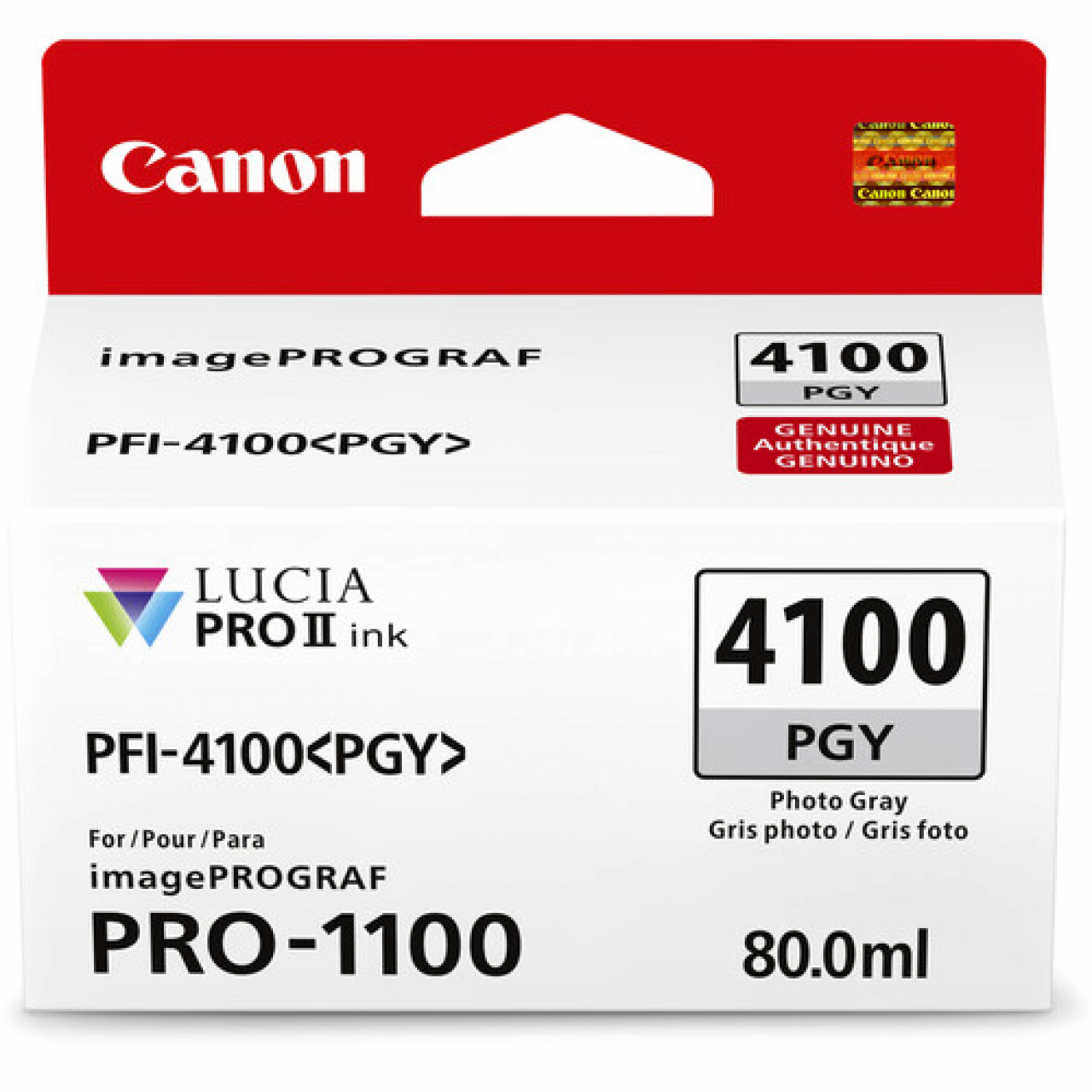 Canon Canon PFI-4100 PHOTO GREY 80ML