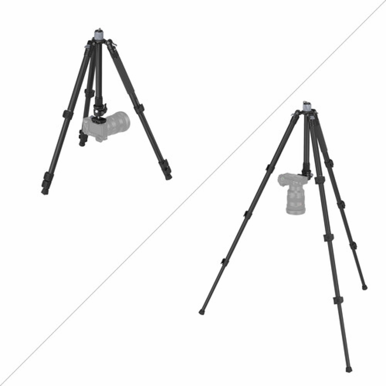 Smallrig SmallRig Carbon Fiber Tripod with Center Column AP-20 4059