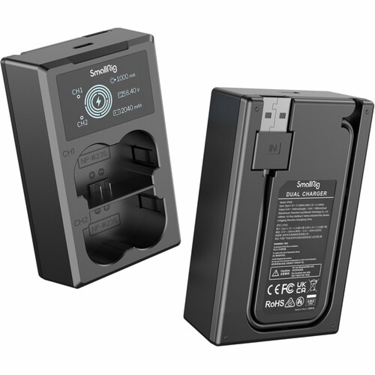 Smallrig SmallRig NP-W235 Camera Battery and Charger Kit 3822