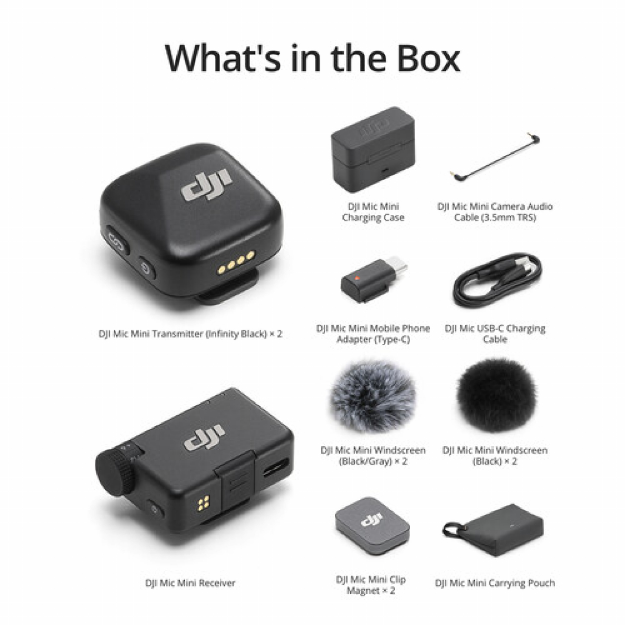 Dji DJI Mic Mini (2 TX + 1 RX + charging case)