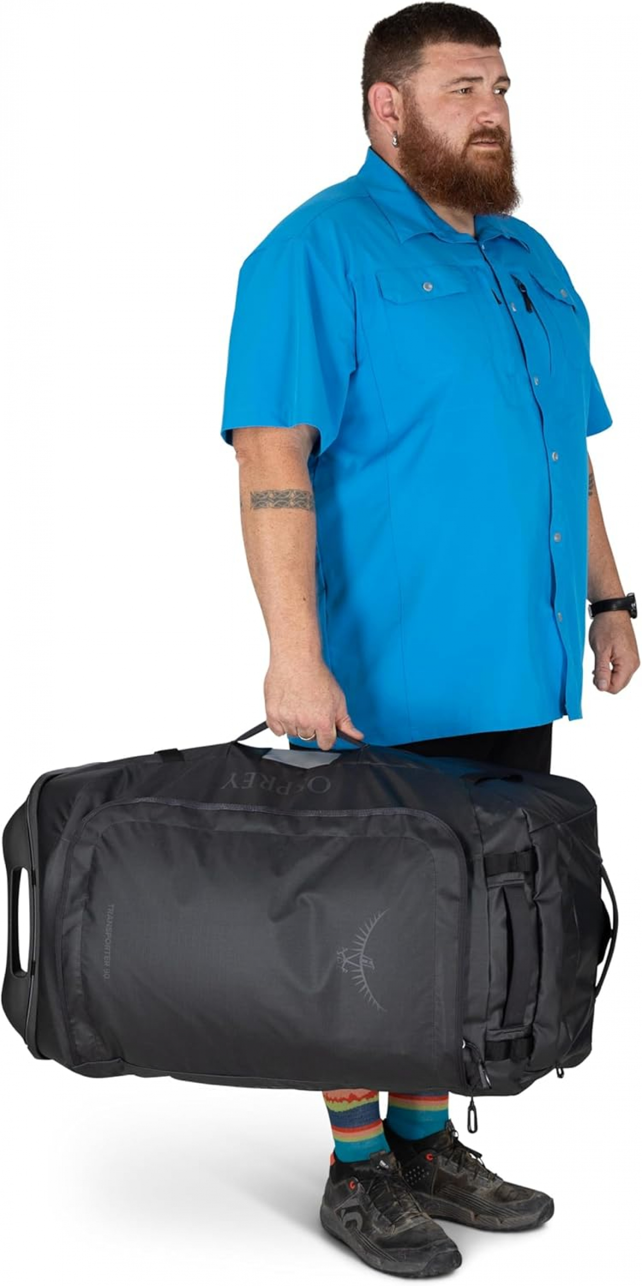 Osprey Osprey Transporter Wheeled Duffel 60 Raven Black Os