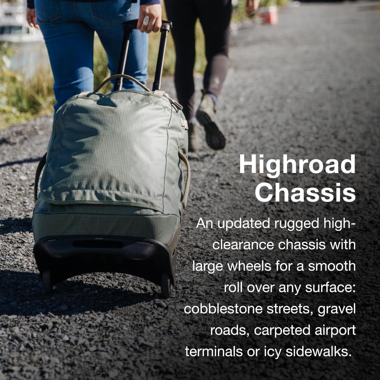 Osprey Osprey Transporter Wheeled Duffel 60 Raven Black Os