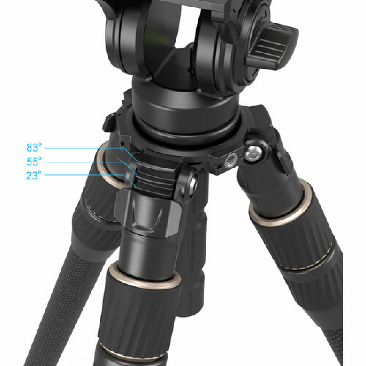 Smallrig SmallRig Carbon Fiber Tripod Kit FT-S303 4643