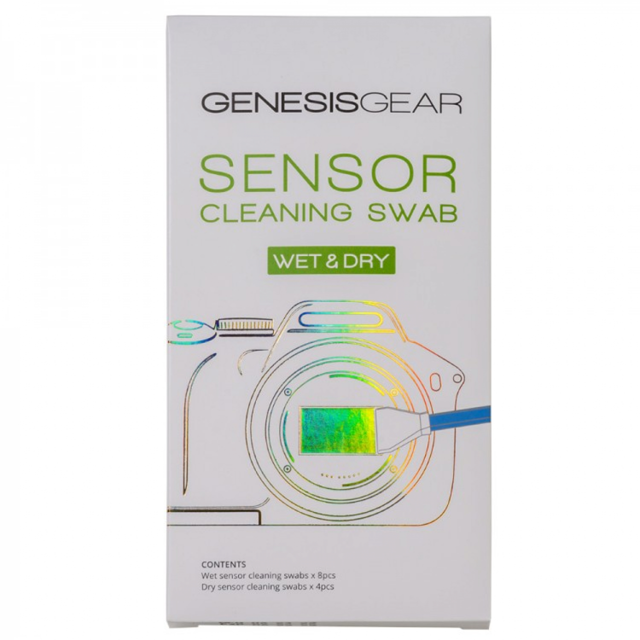 Genesis Genesis 24mm Wet Sensor Cleaning SWABs 12 pcs