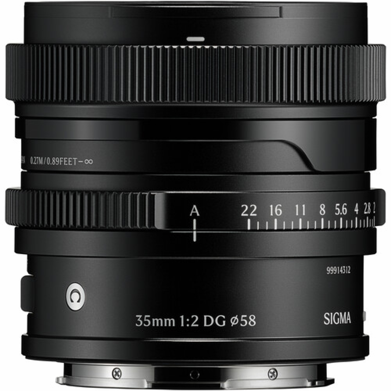 Sigma Sigma ob. 35mm F/2 DG (C) L-Mount Black 
