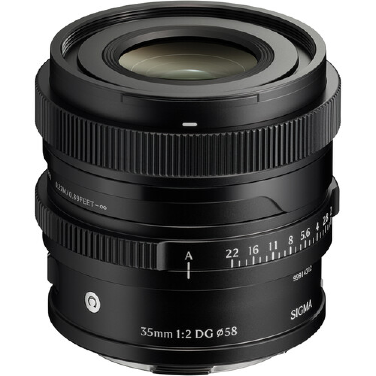 Sigma Sigma ob. 35mm F/2 DG (C) L-Mount Black 
