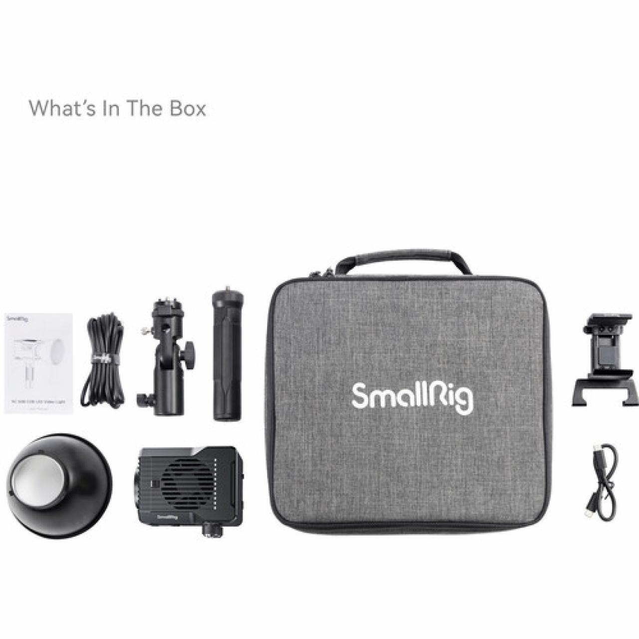 Smallrig SmallRig RC 60C RGB LED Video Light (with Powerbank Clamp Edition) 4810