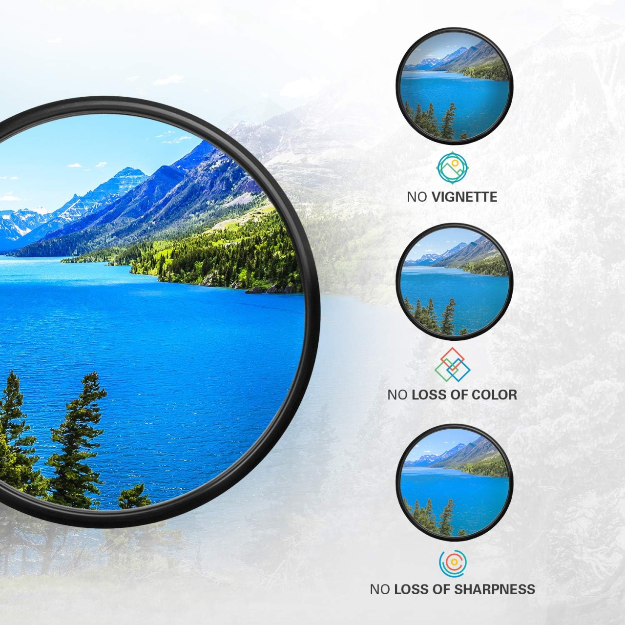 Polaroid Polaroid Multi Coated UV Filter 43mm