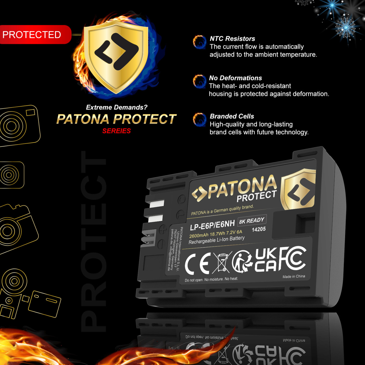 Patona Patona Protect LP-E6P per Canon