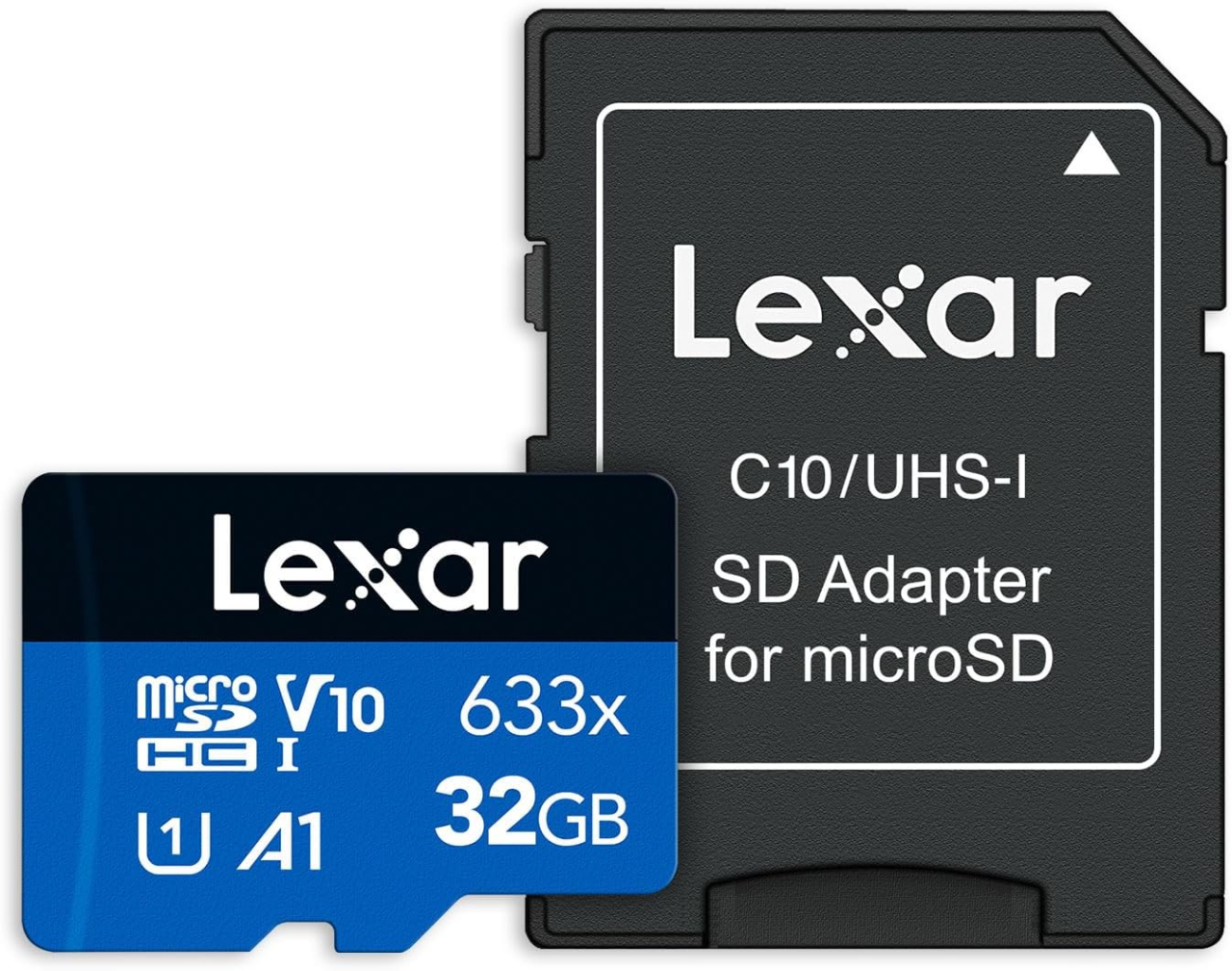 Lexar Lexar 32 gb Micro SDXC 633X with adapter