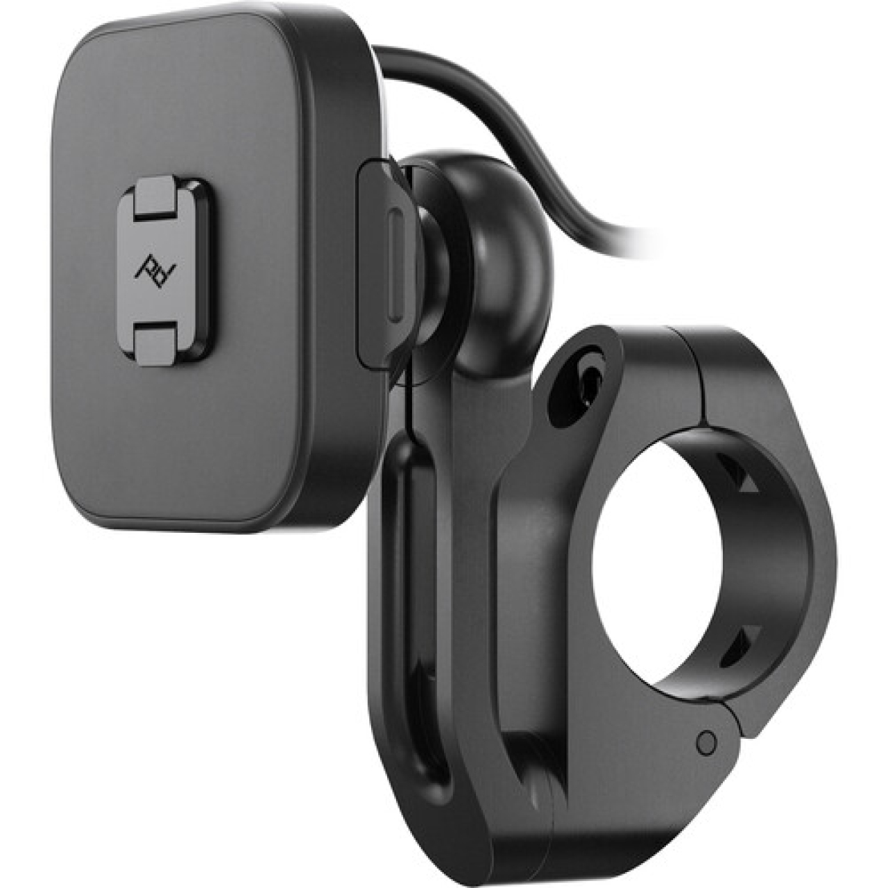 Peak design Peak Design - Mobile Motorcycle Mount Bar Mount v2: Charging Black - CON ANTIVIBRAZIONE