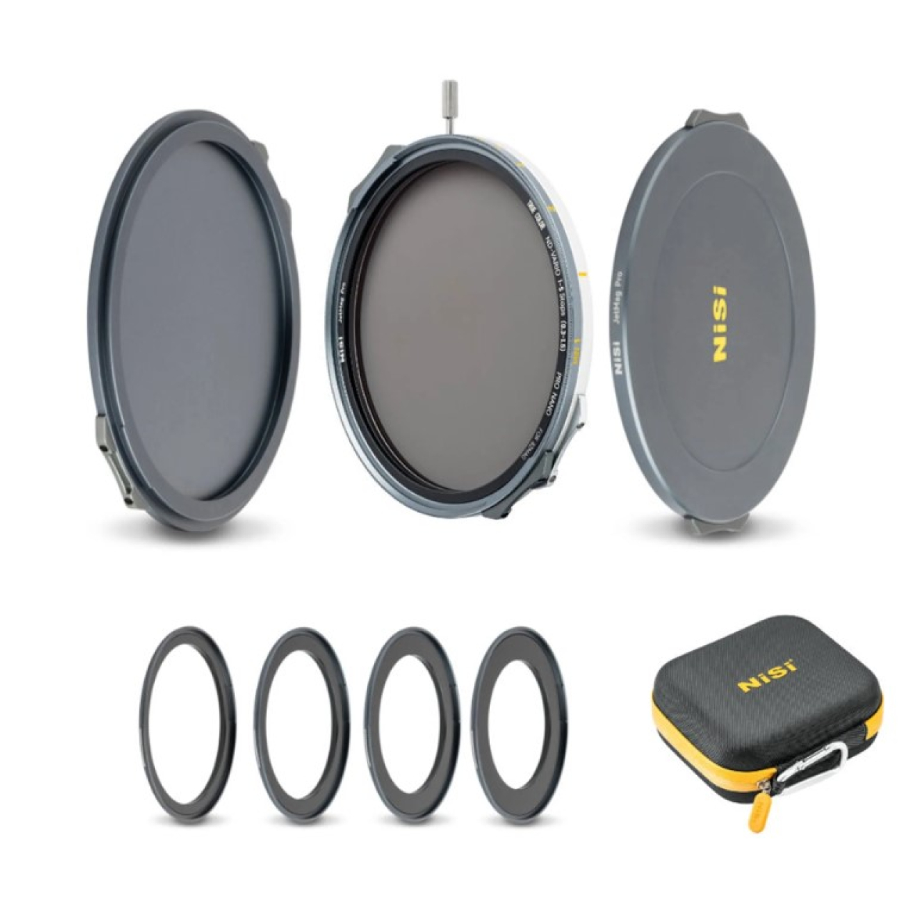 Nisi NiSi JetMag Pro Kit Flex ND Variabile Magnetico 1-5 Stop con anelli e tappi