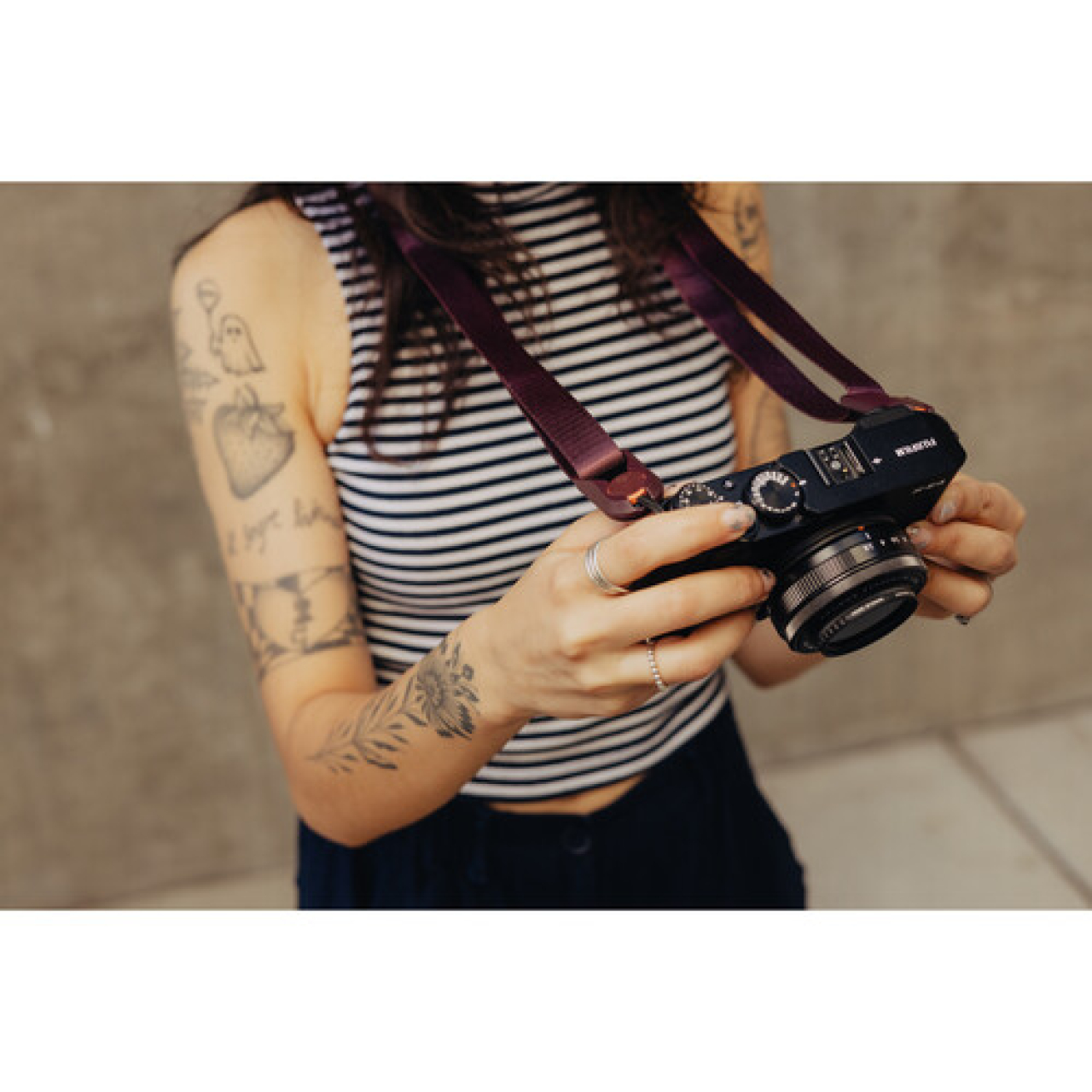 Peak design Peak Design - Leash - Eclipse (rosso scuro)