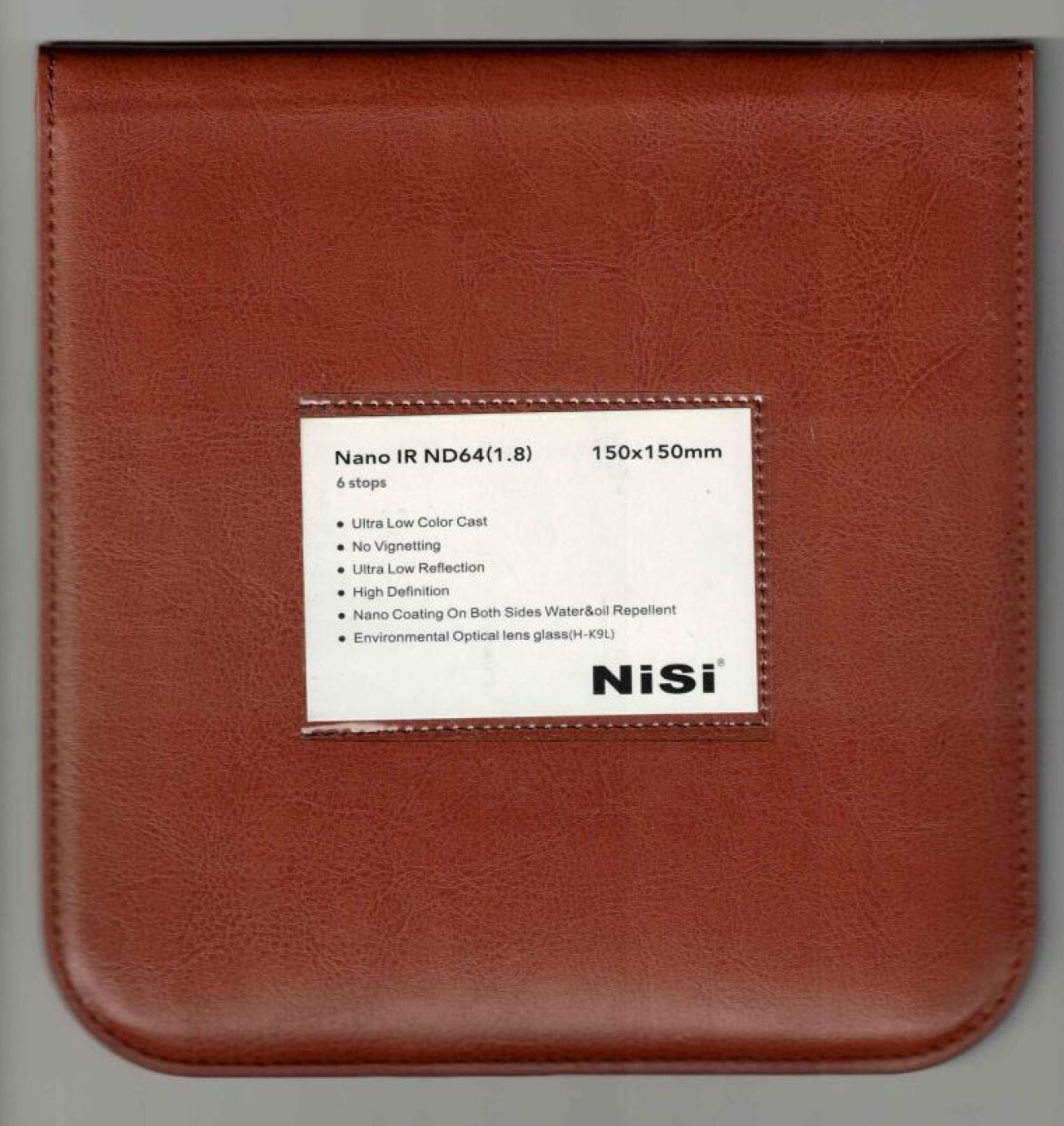 Nisi Nisi Filtro ND64 (1,8) 150*150 mm Nano IR ND -Usato-