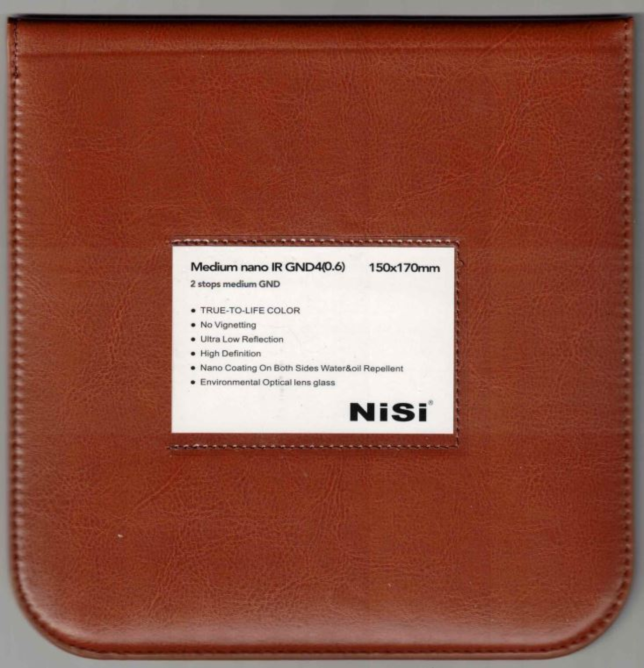  Nisi Medium Graduato Nano IR GND8 150X170MM  0,6/2 STOP