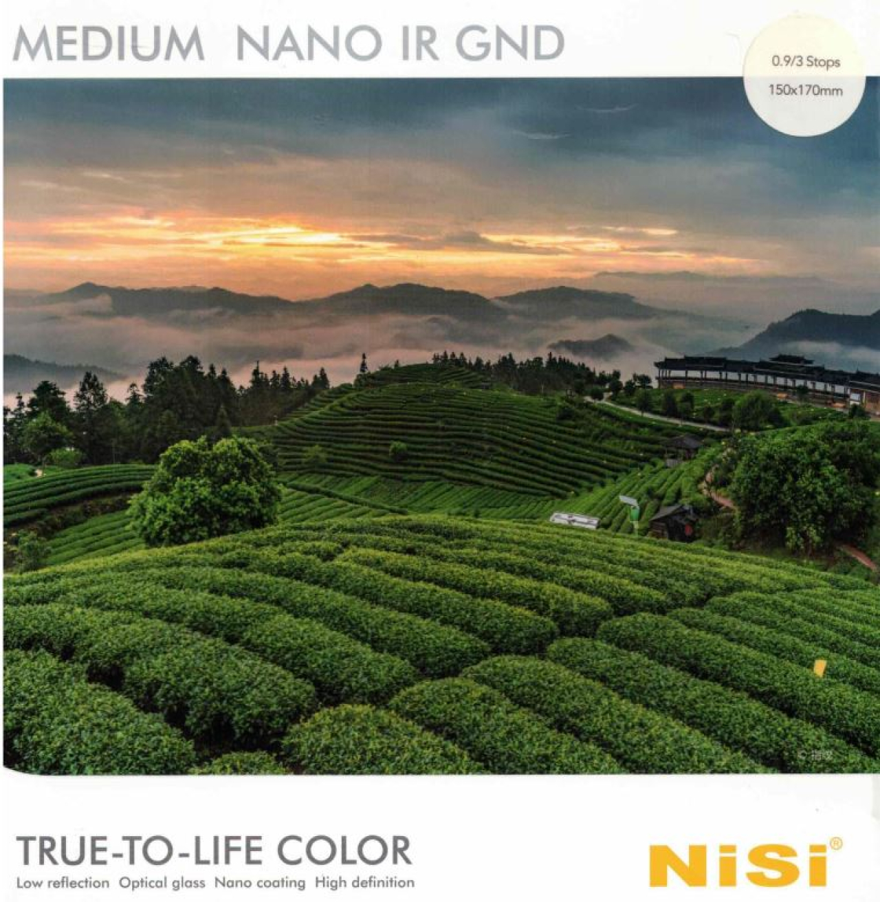  Nisi Medium Graduato Nano IR GND8 150X170MM  0,9/3 Stop