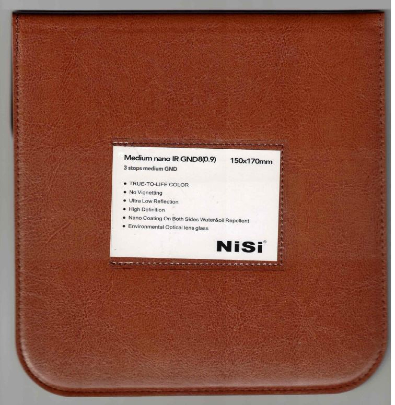  Nisi Medium Graduato Nano IR GND8 150X170MM  0,9/3 Stop
