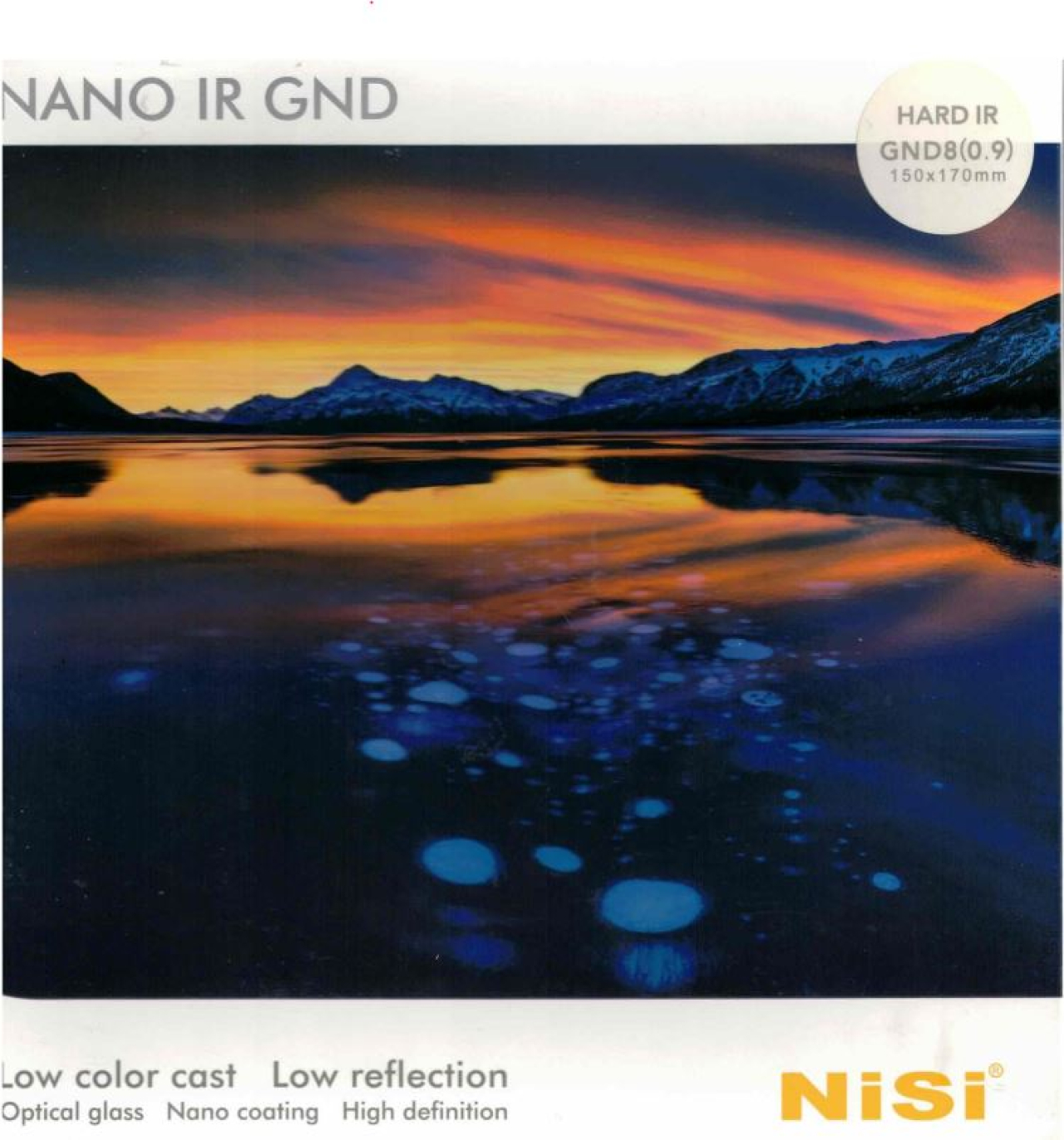  Nisi Medium Graduato  HARD Nano IR GND8 150X170MM  0,9/3 Stop
