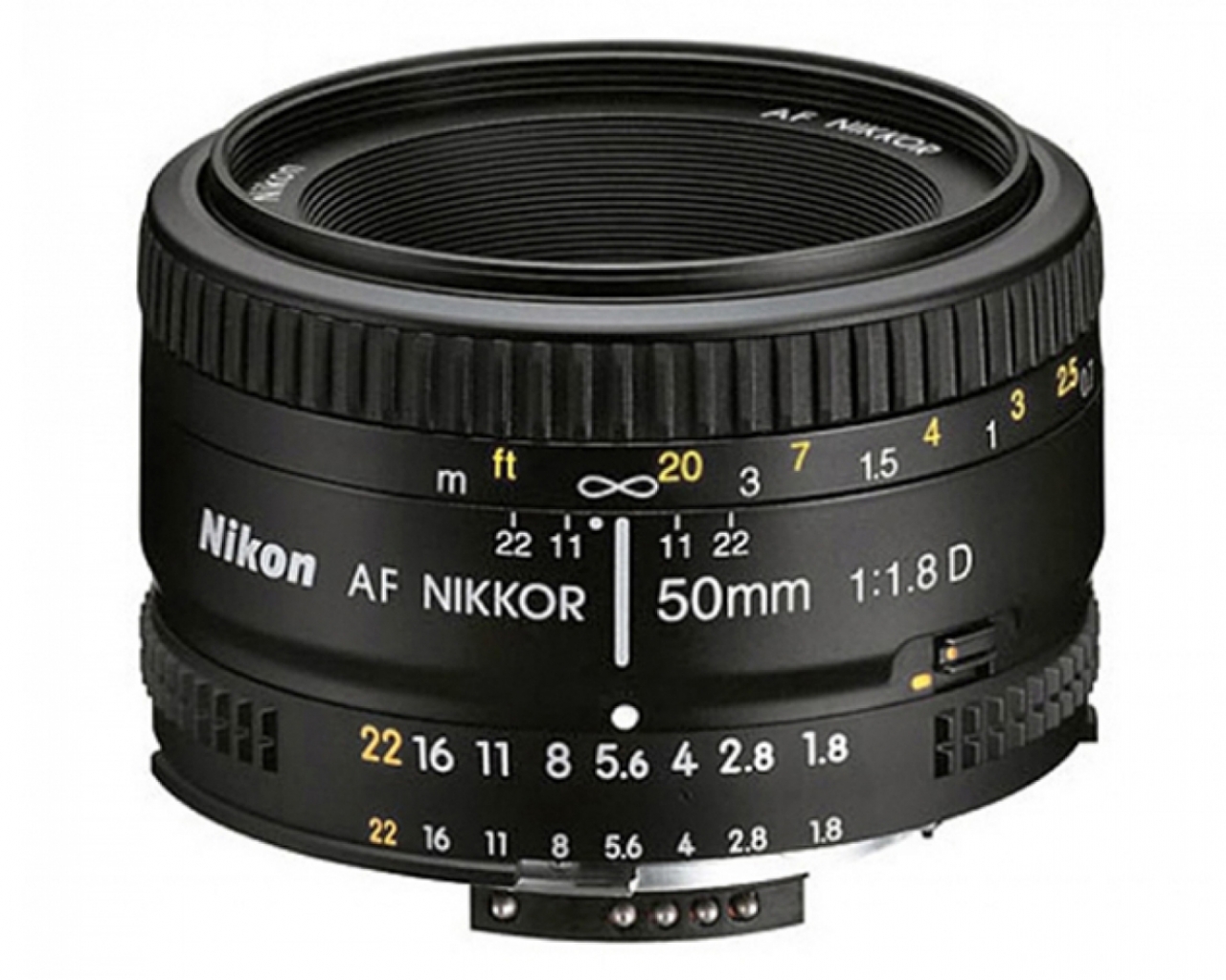 Usato nikon Nikon Ob. 50mm f/1,8 f/1,8 D AF -Usato- in bulk senza scatola-