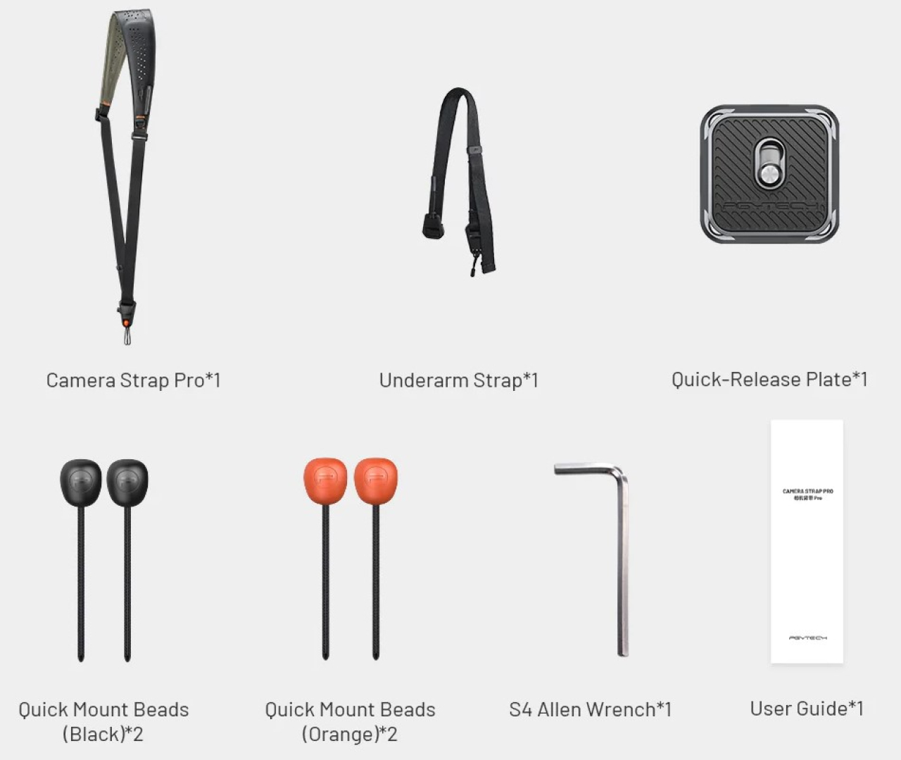 Pgytech Pgytech CB-288 Camera Strap Pro Midnight Black