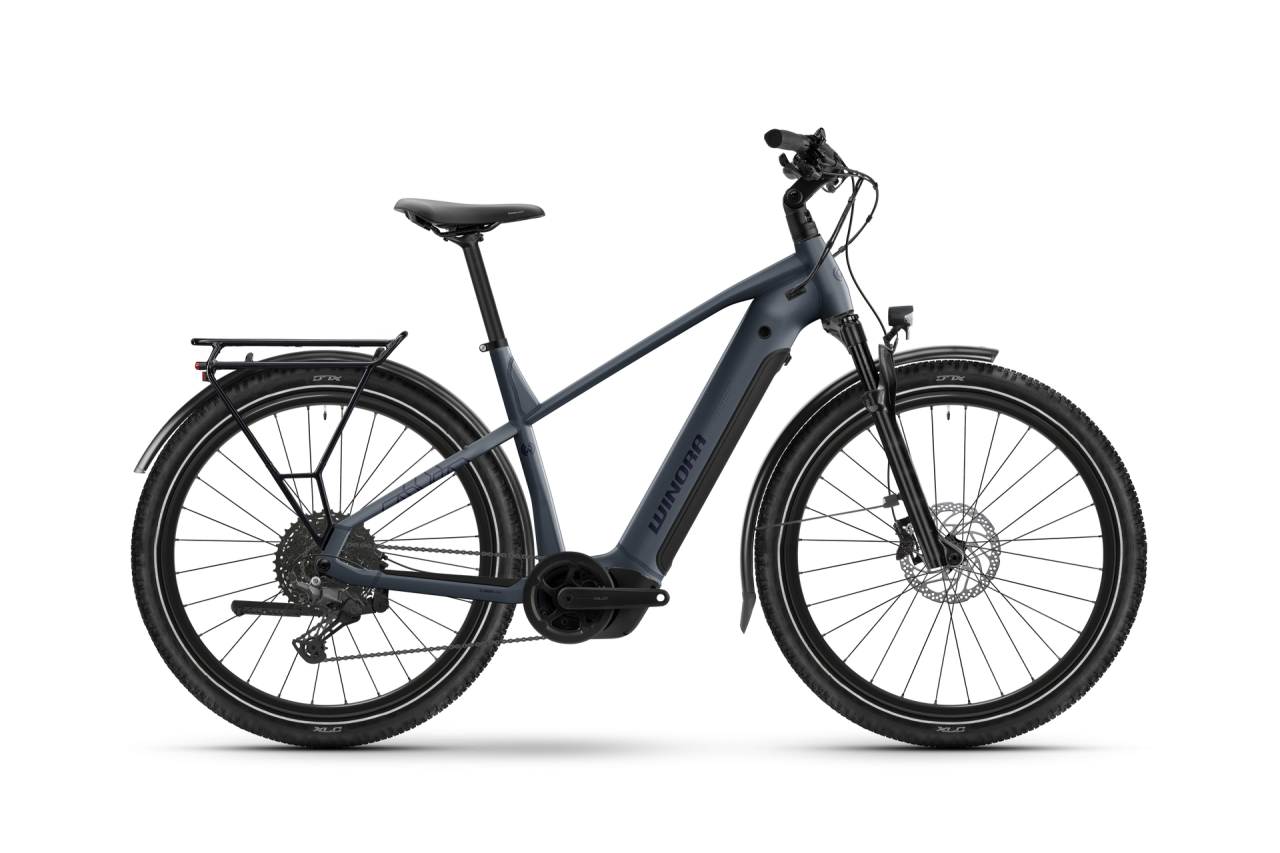 Winora Winora Yucatan X10 High - Bosch PX - 800Wh - 40 Small - 10v Cues - Plush Pigeon