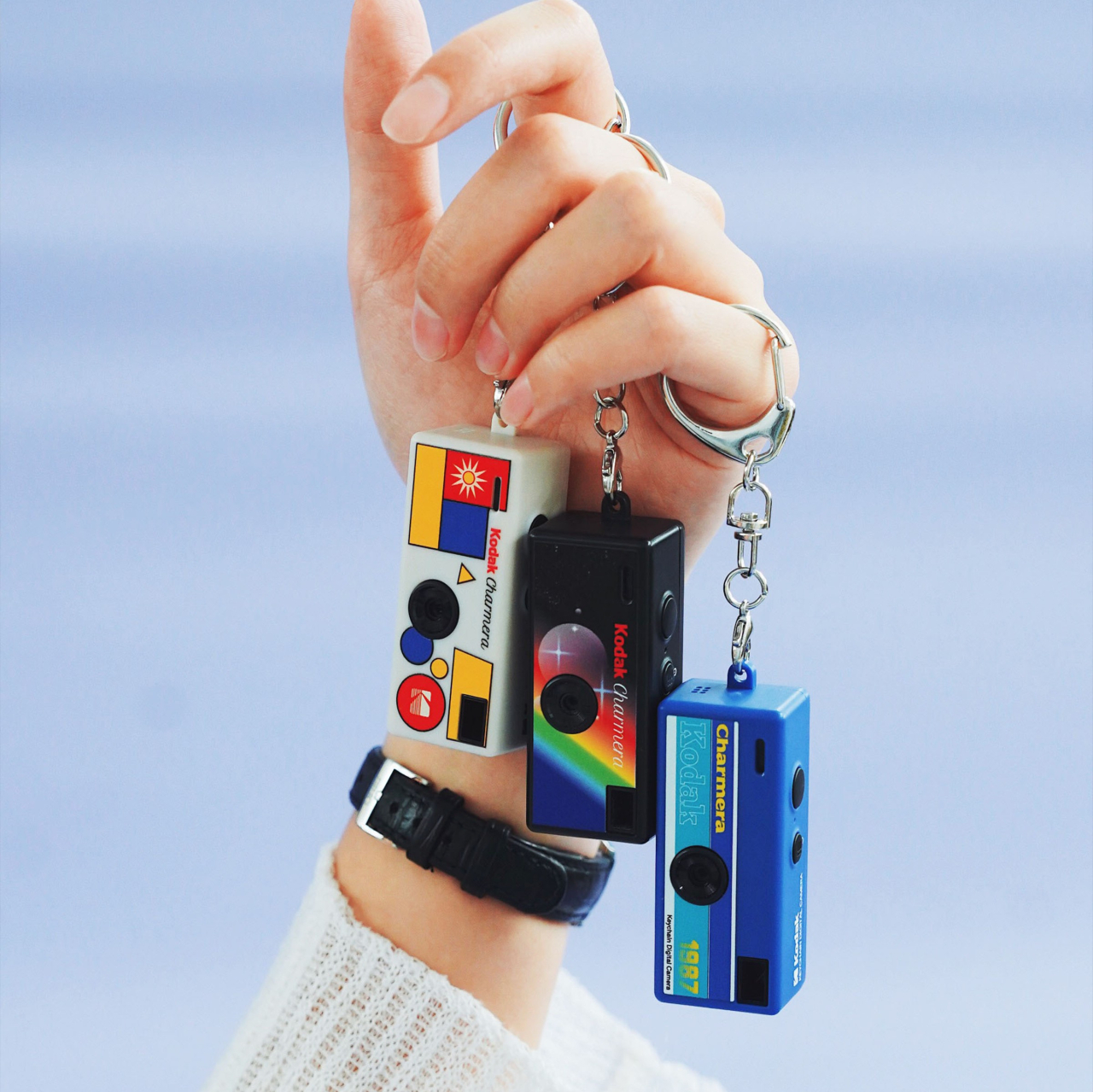 Kodak Kodak Charmera - Pack 6x - Mini Fotocamera Portachiavi - con espositore