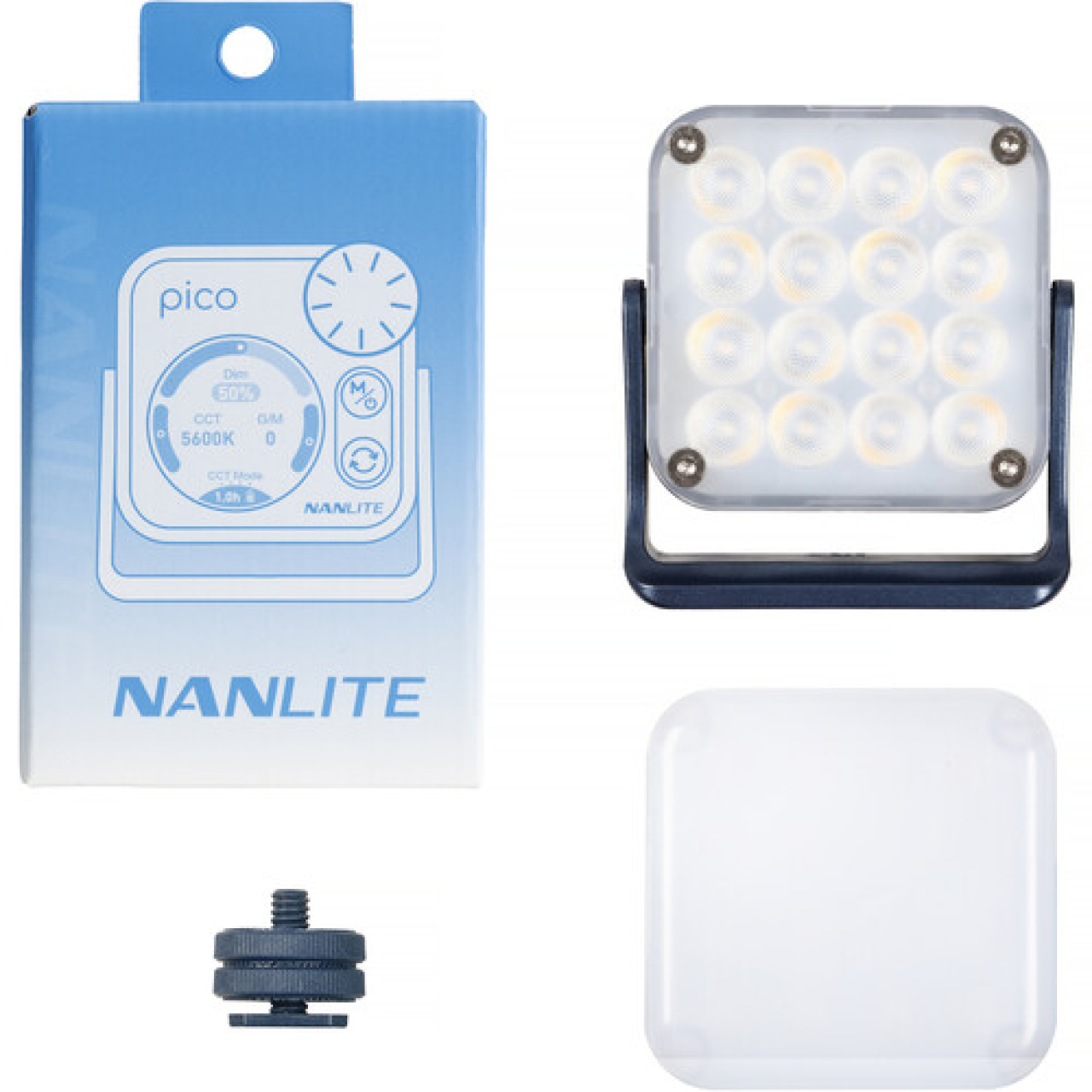 Nanlite Nanlite - Pico Led Mini Pocket Light Midnight Blue
