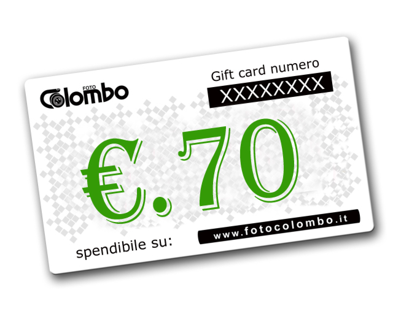  Gigft Card  70 euro