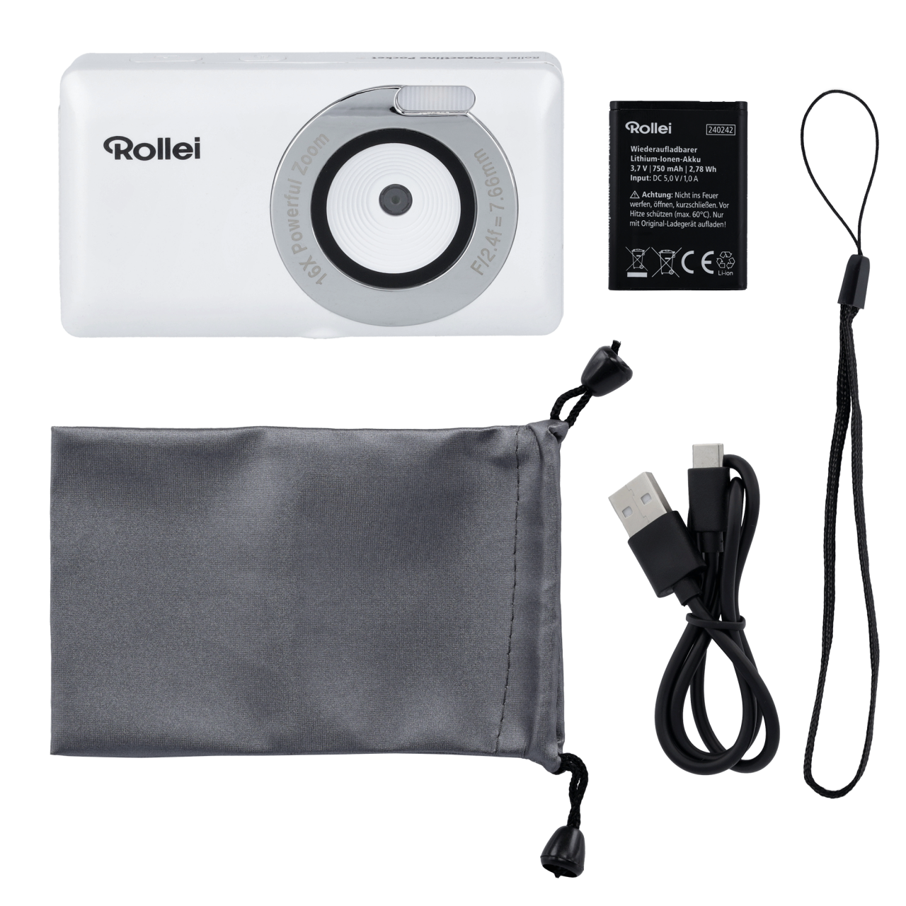 Rollei Rollei - Compactline Pocket - White