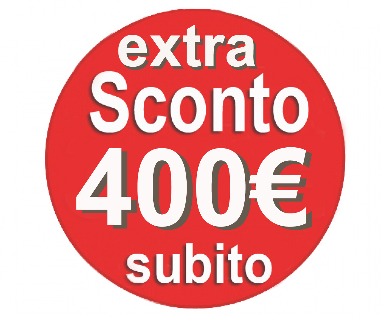  Sconto subito 400 euro