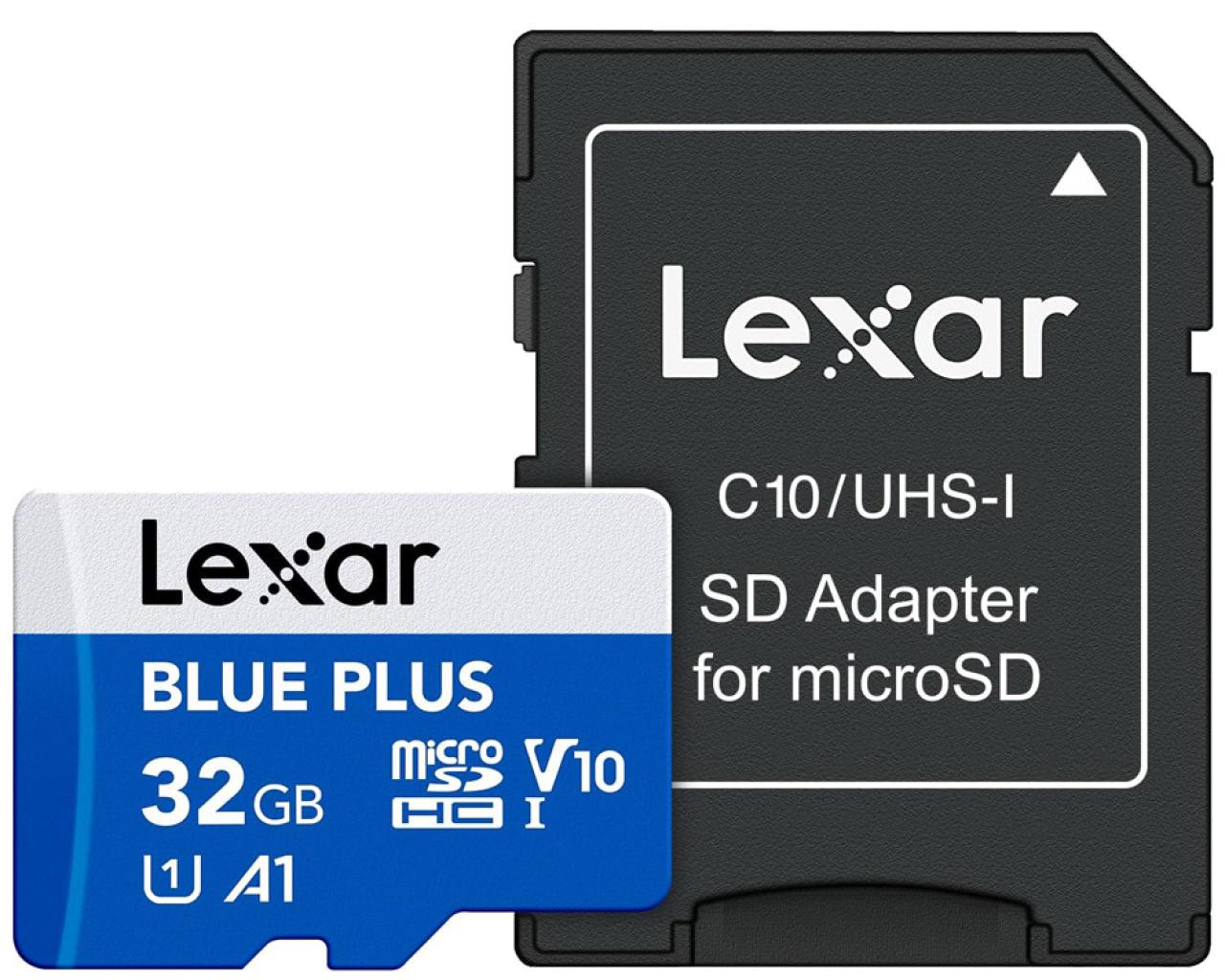 Lexar Lexar 32GB LEXAR MICROSDHC BLUE PLUS W/ADAT.