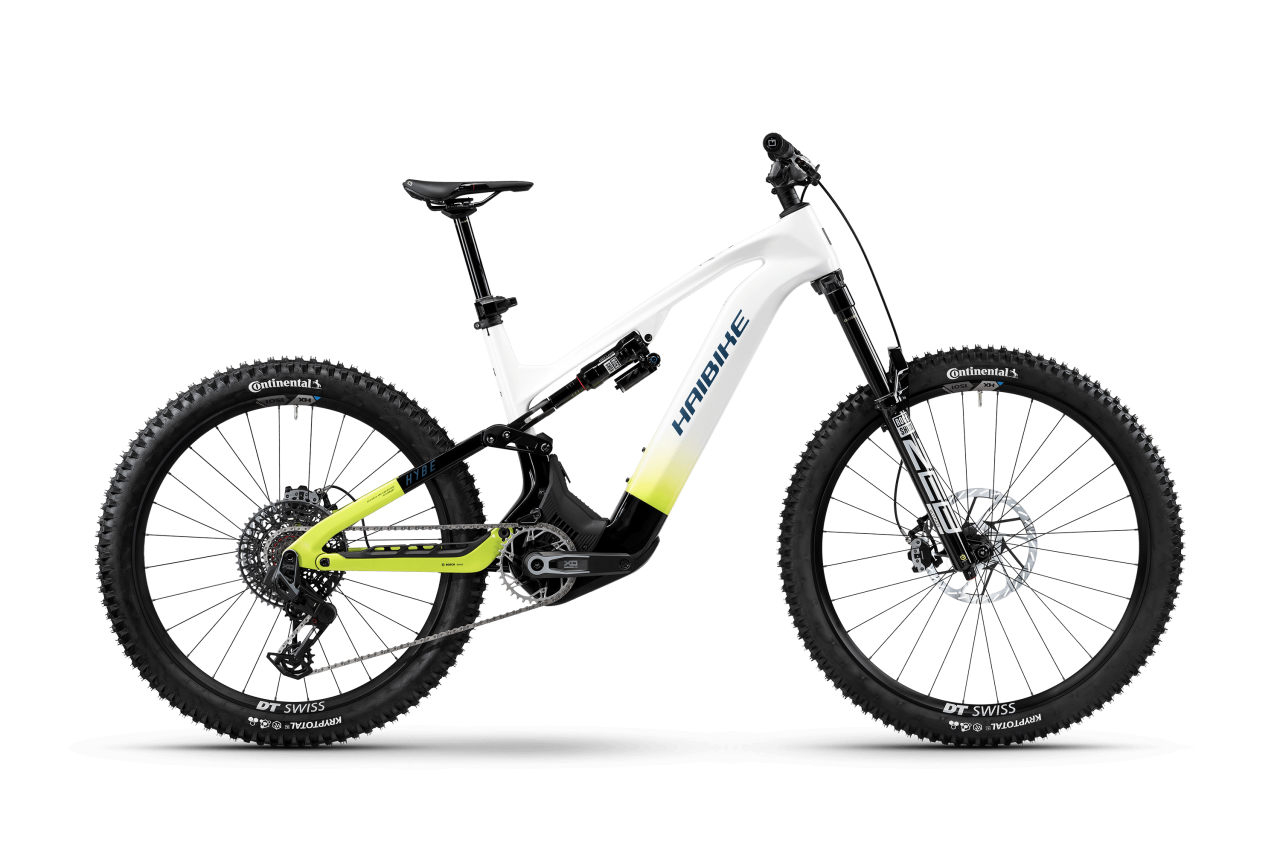 Haibike Haibike HYBE CF 11 - High sparkling white/splatter black/radiant green Taglia 40 2026