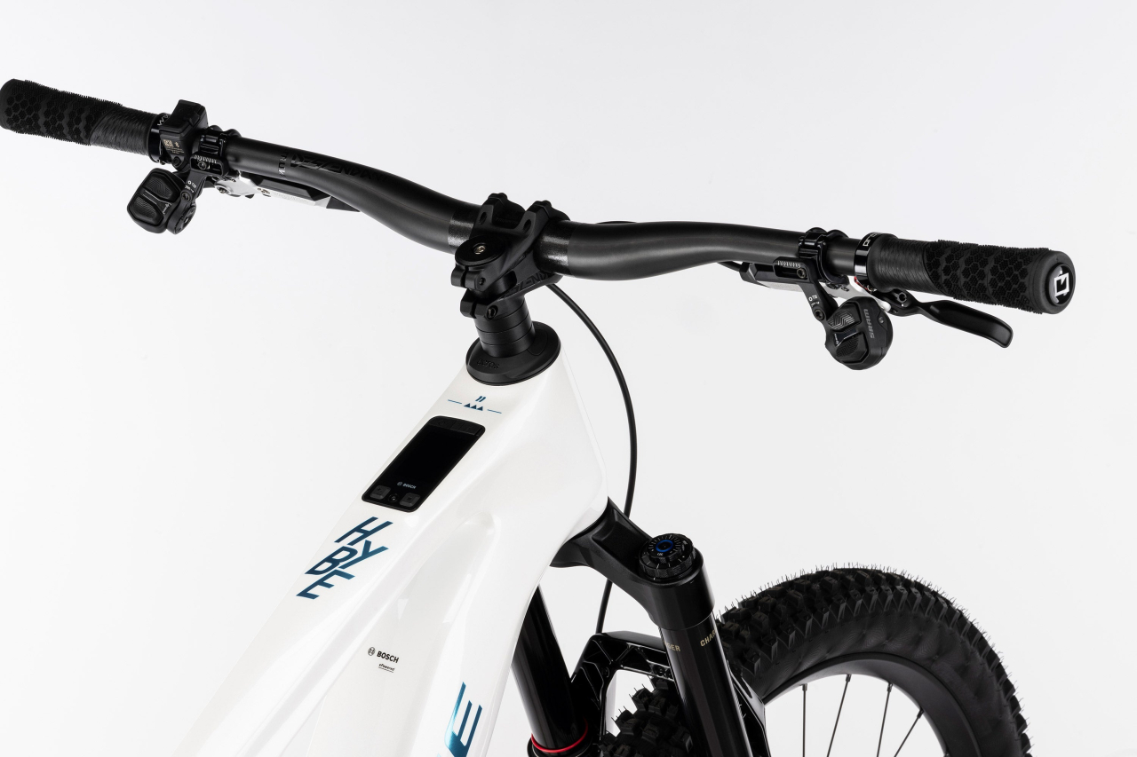 Haibike Haibike HYBE CF 11 - High sparkling white/splatter black/radiant green Taglia 40 2026