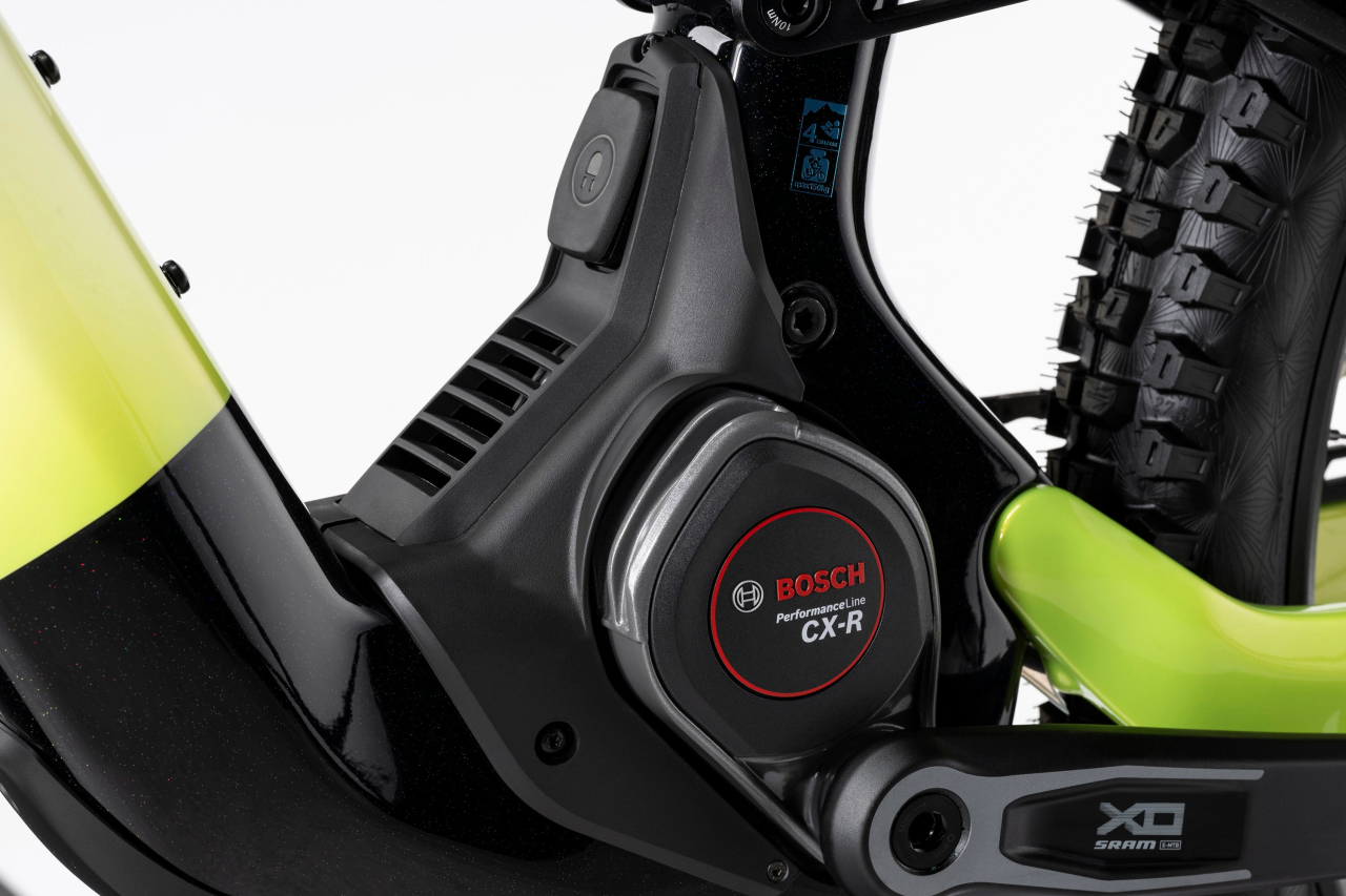 Haibike Haibike HYBE CF 11 - High sparkling white/splatter black/radiant green Taglia 46 2026