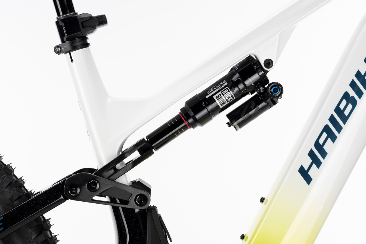 Haibike Haibike HYBE CF 11 - High sparkling white/splatter black/radiant green Taglia 49 2026