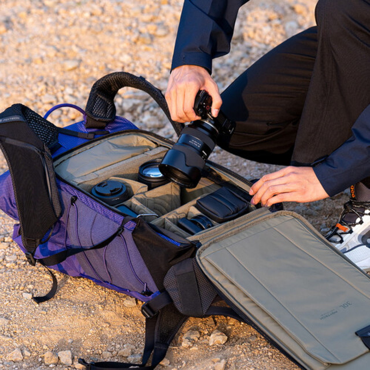 Pgytech Pgytech OnePro Ultralight Camera Backpack (Space Black, 20L)