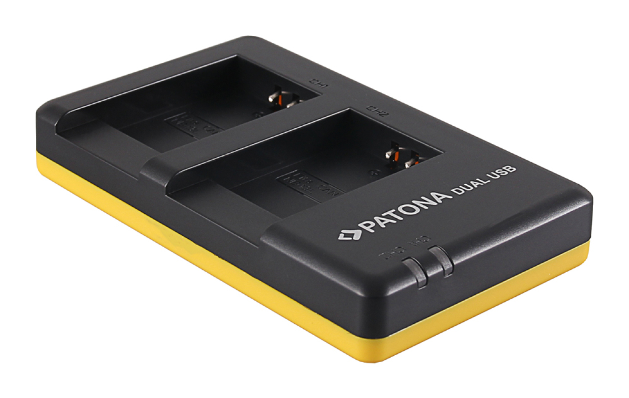Patona Patona Caricabatteria Usb Dual per Canon NB-13L
