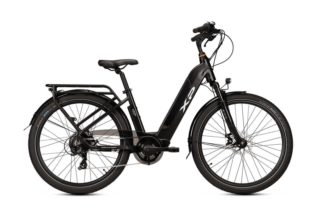 Xp bikes XP Bikes  I-D7 Unisex 26'' 60mm 7v 649wh XP Rear Motor Turchese Taglia Unica