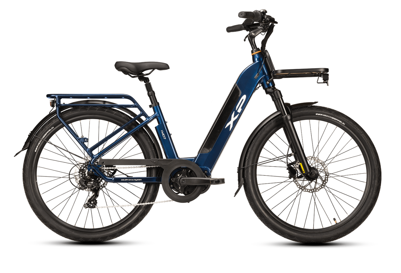 Xp bikes XP Bikes I-MD7 Unisex 26'' 60mm 7v 649wh XP Central Motor Midnight Blue Taglia Unica
