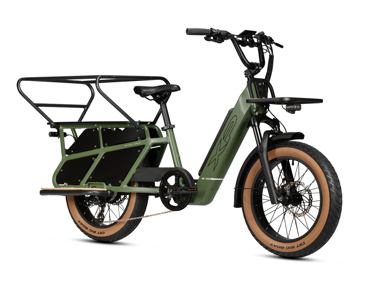 Xp bikes XP Bikes X-LOAD 2.0 20'' 7v 960Wh XP Rear Motor Verde Taglia Unica