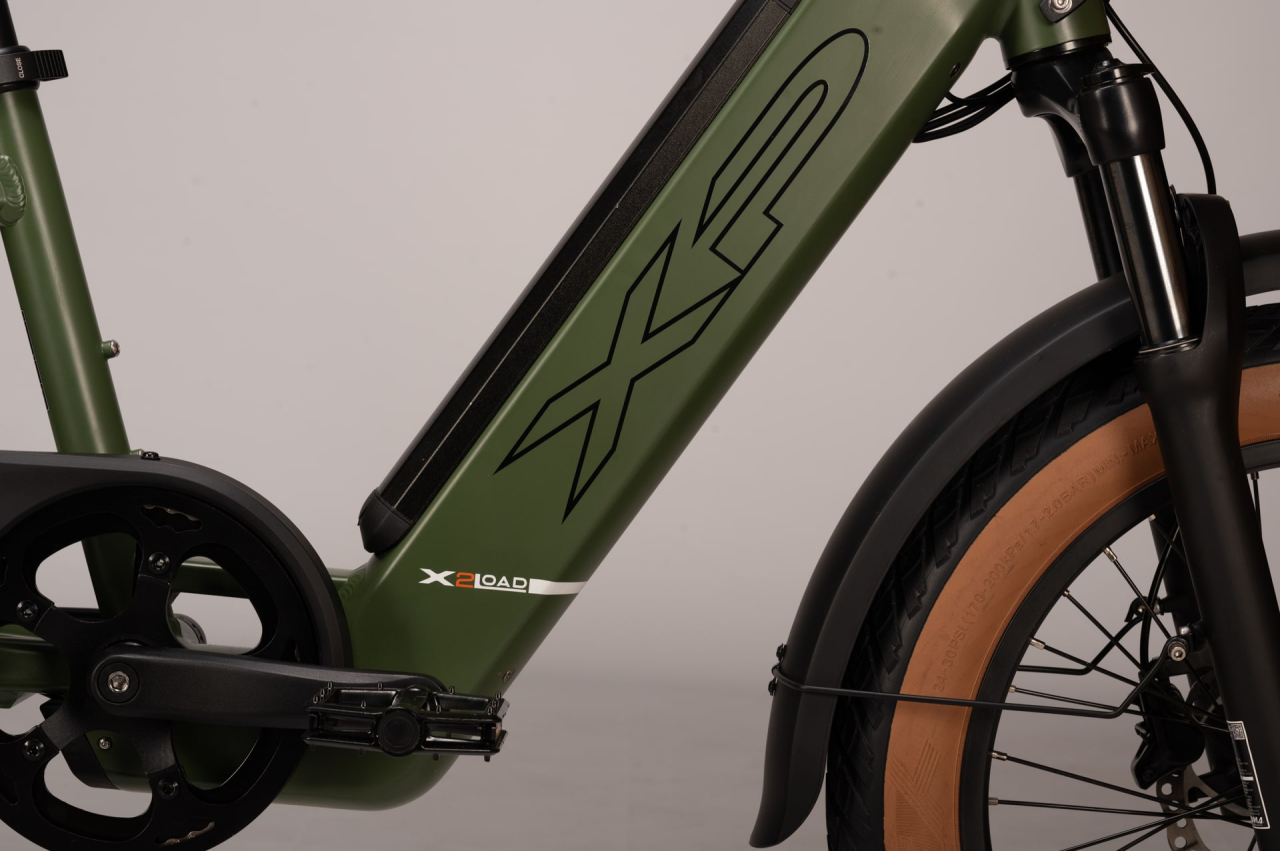 Xp bikes XP Bikes X-LOAD 2.0 20'' 7v 960Wh XP Rear Motor Verde Taglia Unica