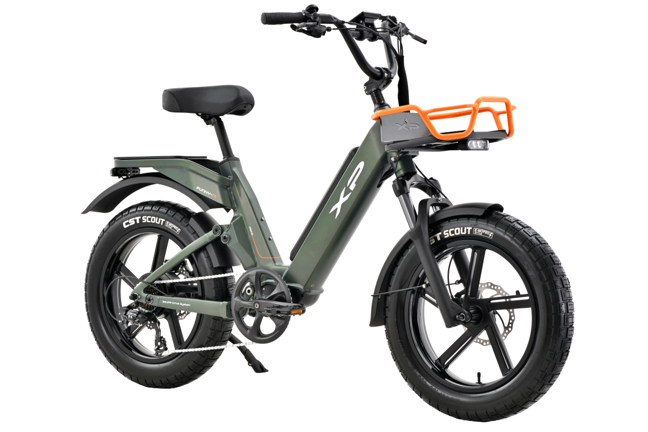 Xp bikes XP Bikes Funky Mono 20'' 7v 865wh XP Rear Motor Dark Olive Taglia Unica