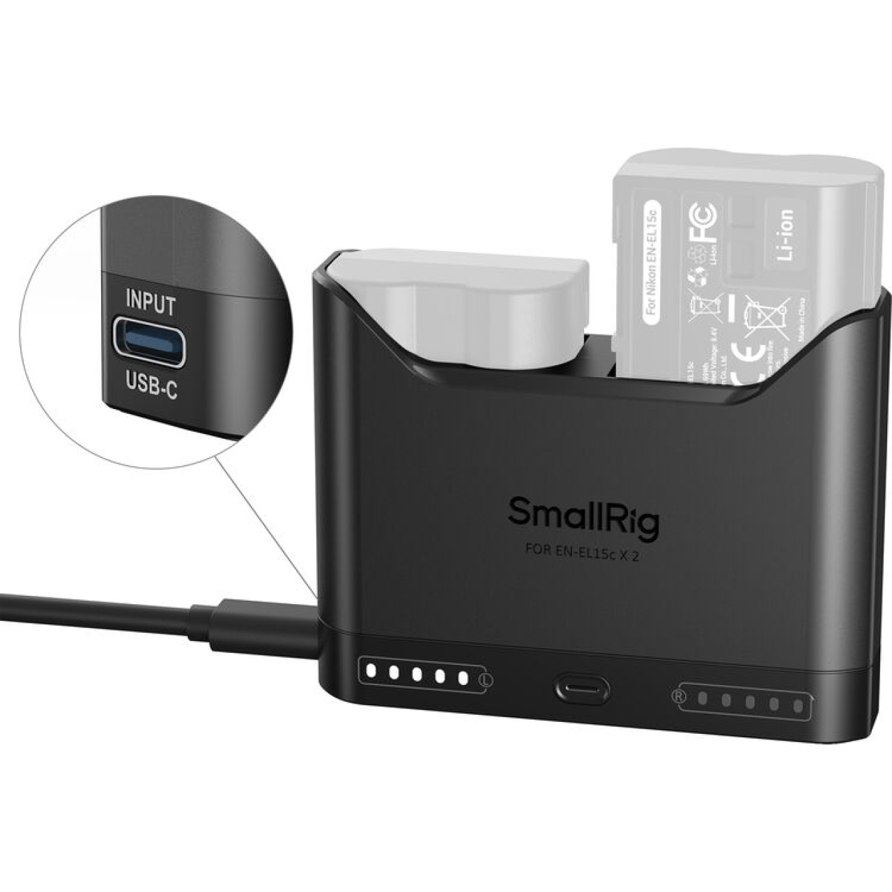 Smallrig SmallRig Camera Battery Charger for EN-EL15c 5491