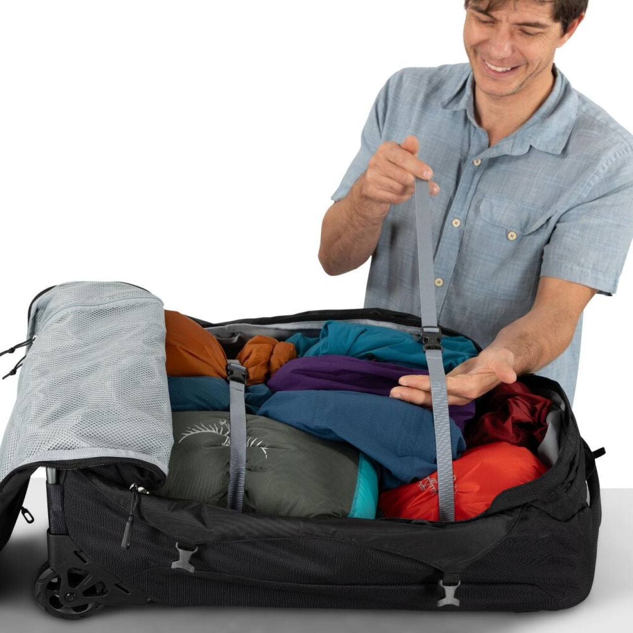 Osprey Osprey Farpoint Wheeled Travel Pack 65 Black O/S