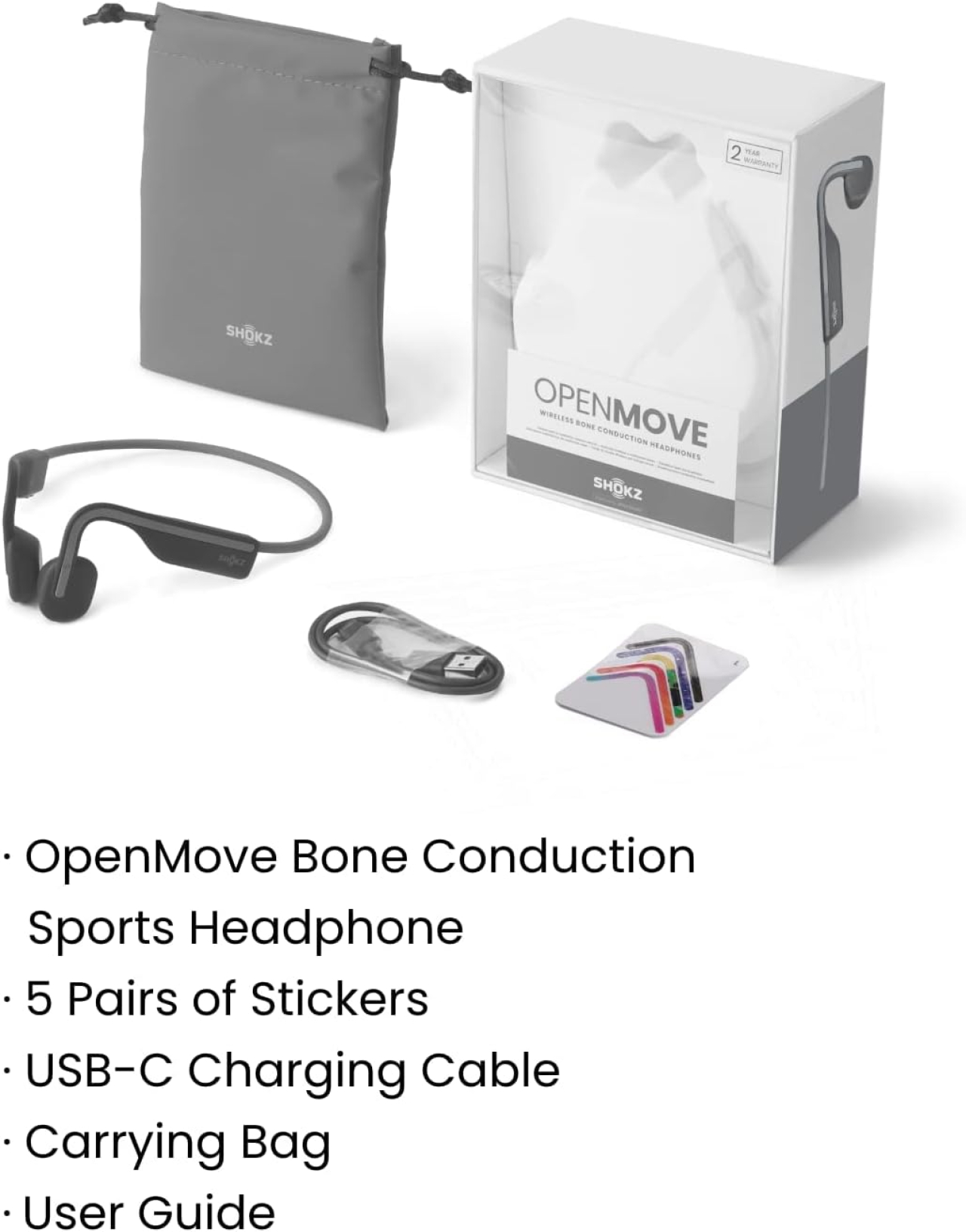 Shokz Shokz OpenMove Grey
