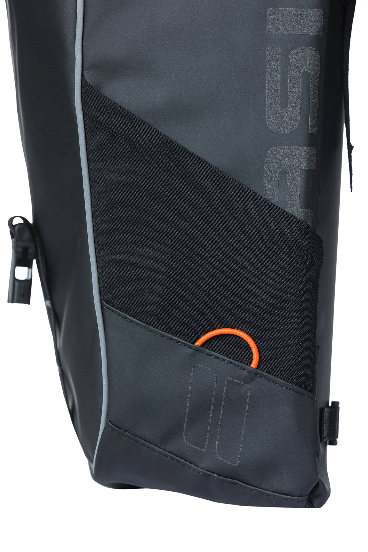 Basil Basil double panniers Miles Tarpaulin MIK nero orange, 34l, MIK
